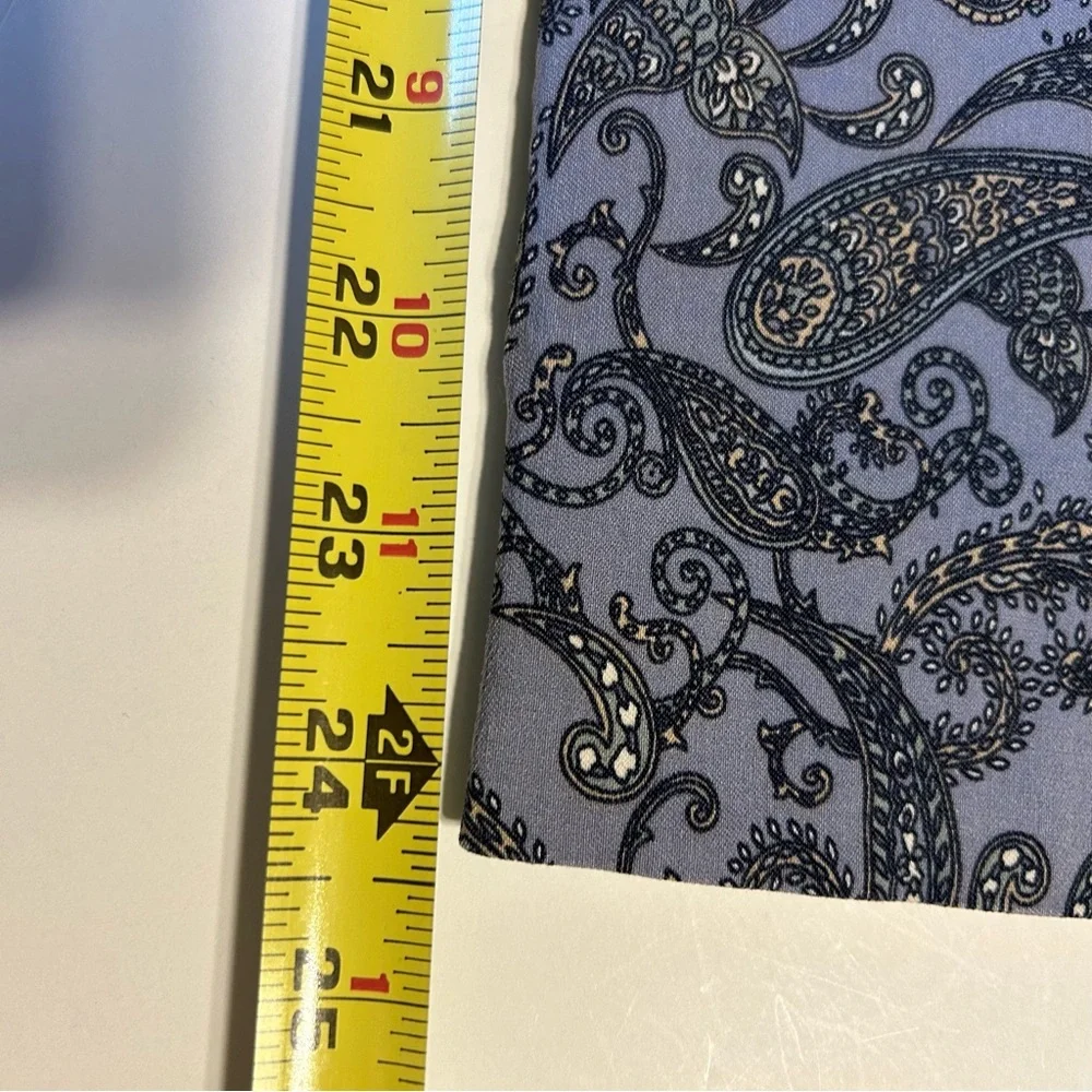 Jules & Leopold Womens Pants‎ Size XL Paisley Print Pull-on Cropped Comfy Resort